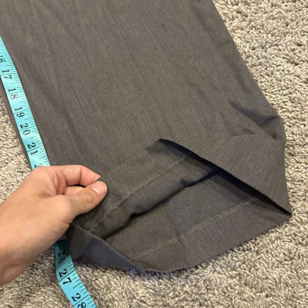 NEW The Foundry Dress Pants Men's 52X28 Casual Comfort Work $75 Dark Charcoal